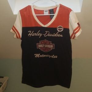 Women's Harley Davidson tshirt